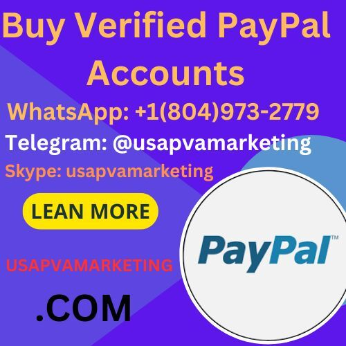 Buy, Verified PayPal Accounts New and Old 2025
