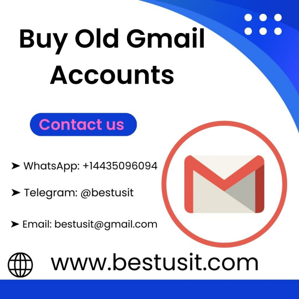Buy Old Gmail Accounts - 100% Verified PVA, Aged & Bulk.
