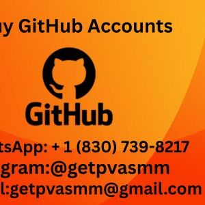Buy GitHub Accounts-With Contributions History