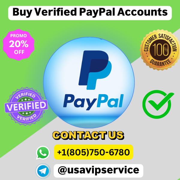Verified PayPal Accounts