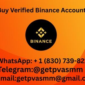 Top 3 Places to Buy Verified Binance Account Instantly ...