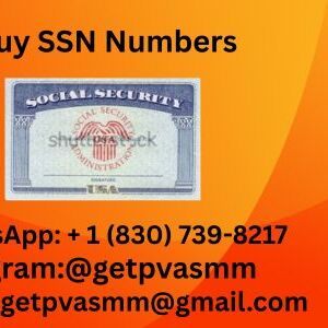 Buy SSN Number USA