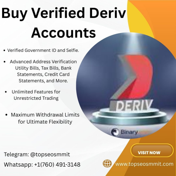 Buy Verified Deriv Accounts