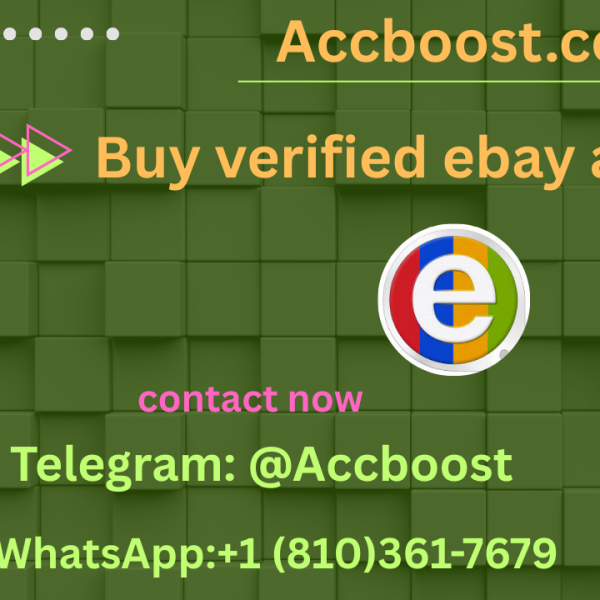 Buy verified ebay account