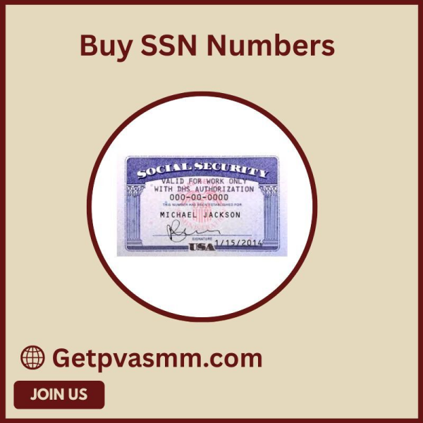 Buy SSN Number USA
