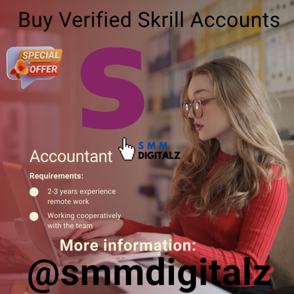 Buy Verified Skrill Accounts