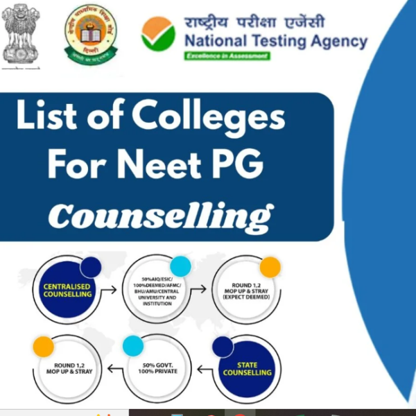 List of Colleges for NEET PG Counselling