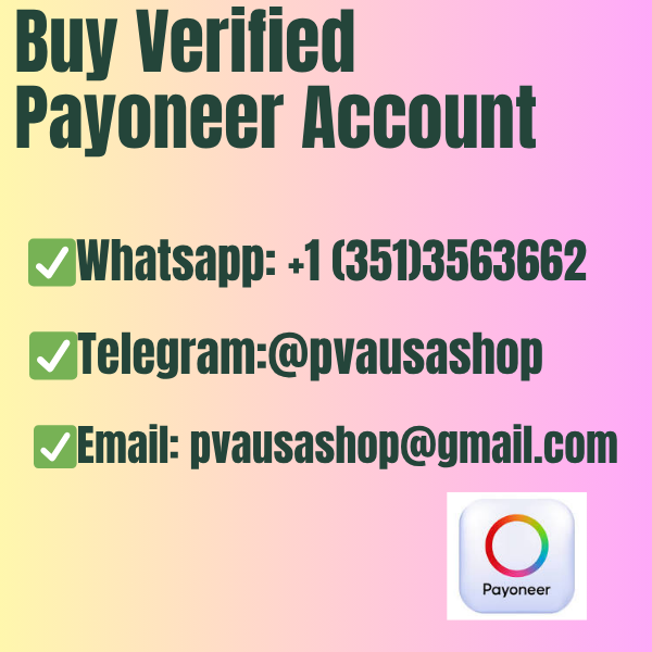 Buy Verified Payoneer Account