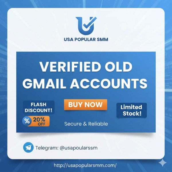 Buy Old Gmail Accounts | Aged & Verified Gmail Accounts for Business