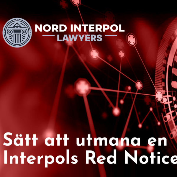 Interpol Red Notice Law Firm