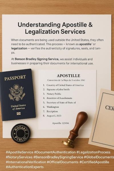 Images from Benson Bradley Signing Service LLC