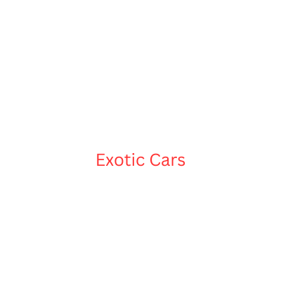 Exotic Cars
