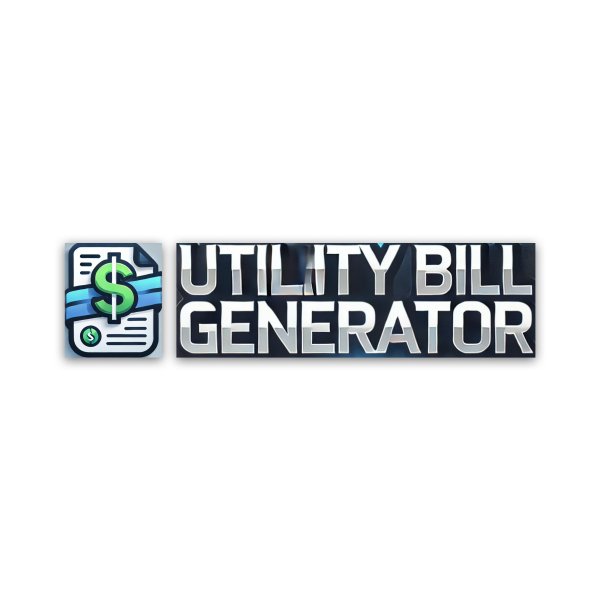 Online Utility Bill Generator