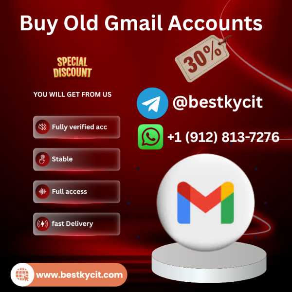 4 Best Place To Buy, Old Gmail Account (PVA & Aged)