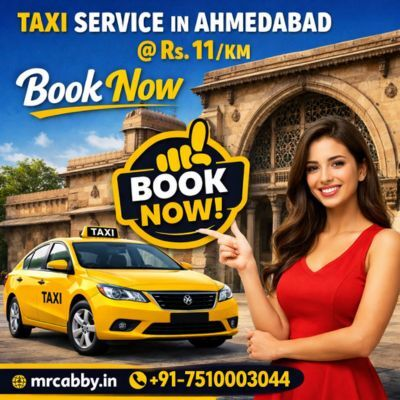 Taxi Service in Ahmedabad with Instant Booking Options