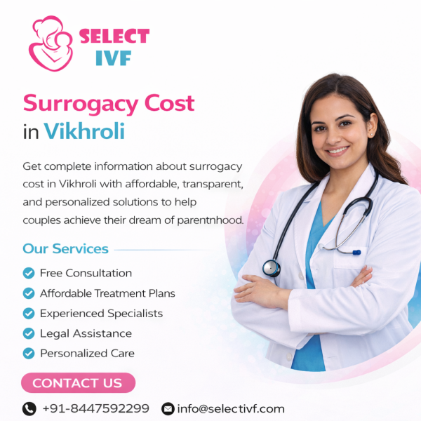 Surrogacy Cost in Vikhroli