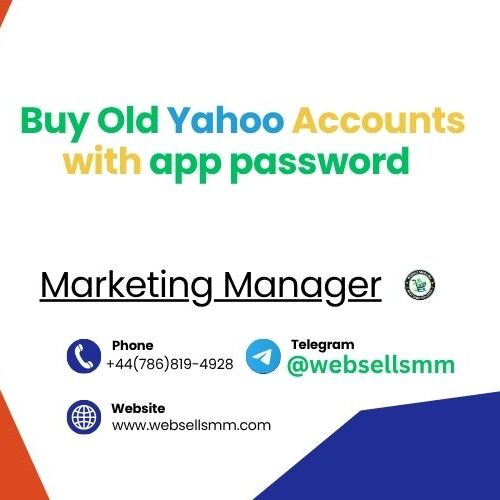Top 1 websites to Buy New Yahoo Accounts