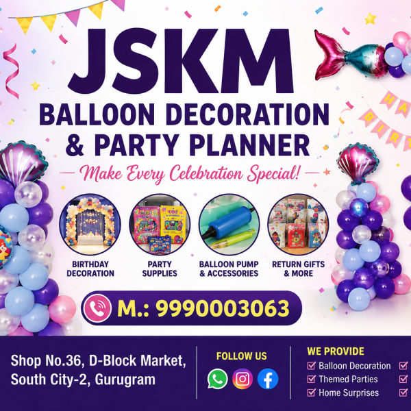 JSKM Baloon Decoration & Party Planner