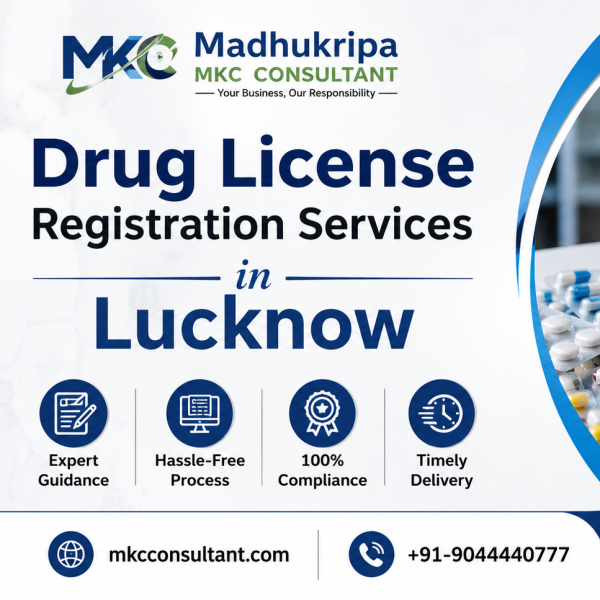 Apply for Wholesale Drug Licence Online in Lucknow