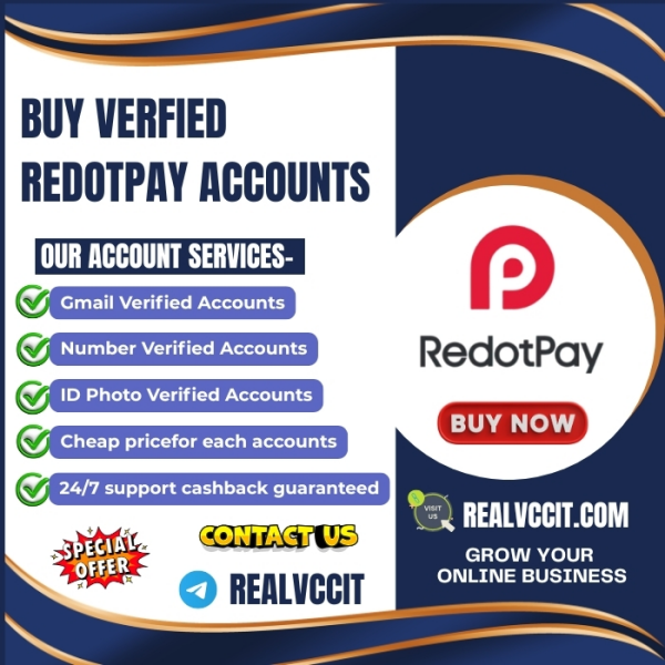 Top 5 Best Site Buy Verified RedotPay Accounts in safest ways to use the platform