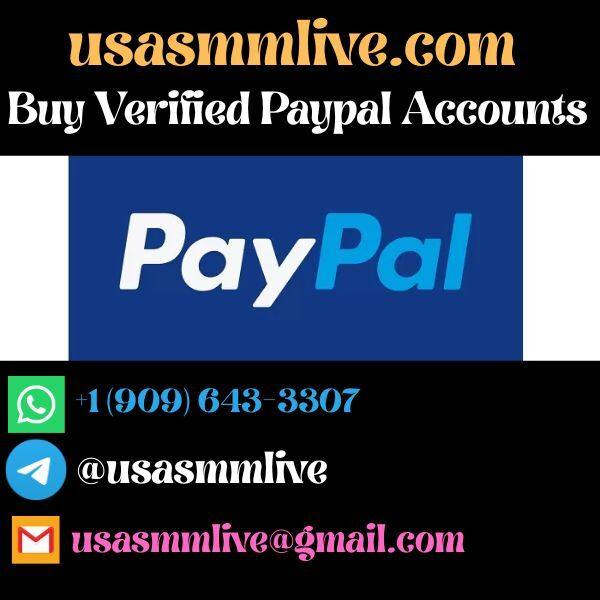 100% Best Verified Paypal Accounts