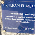 Dr EL MEKNASSI ILHAM Cabinet de Dermatologie (د. المكناسي إلهام - Dermatologie)