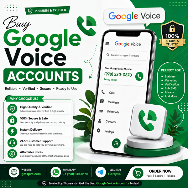 Top 5 Places to Buy Google Voice Accounts Online