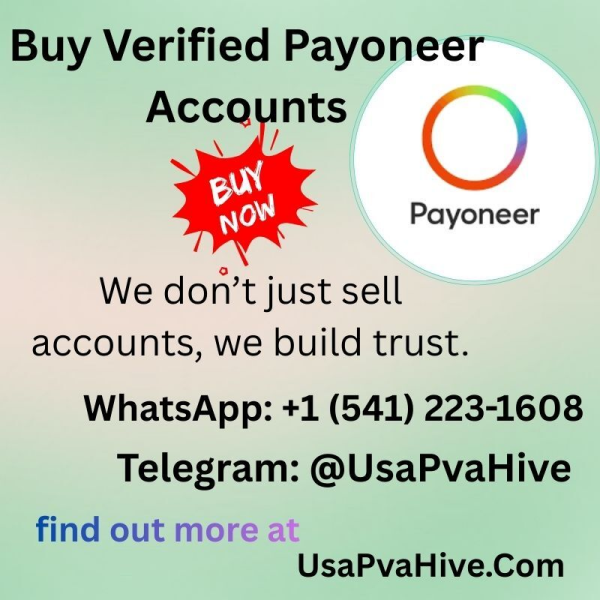 Buy Verified Payoneer Accounts &ndash; Fast, Safe & Global Payment Access