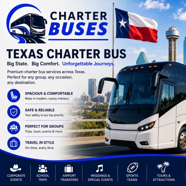 Affordable Private Bus Rental Texas for Every Occasion