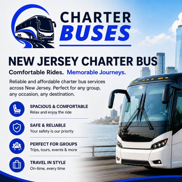 Premium Group Transportation in New Jersey For Events