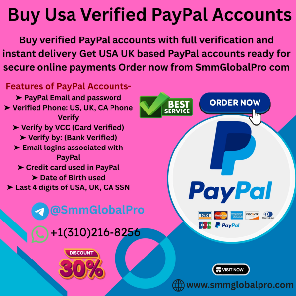7.7 Best Place To Buy Verified PayPal Accounts in USA