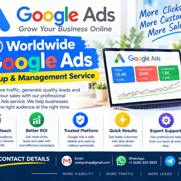 Top 21 Site To Buy Google Ads Accounts In This Time (Aged)