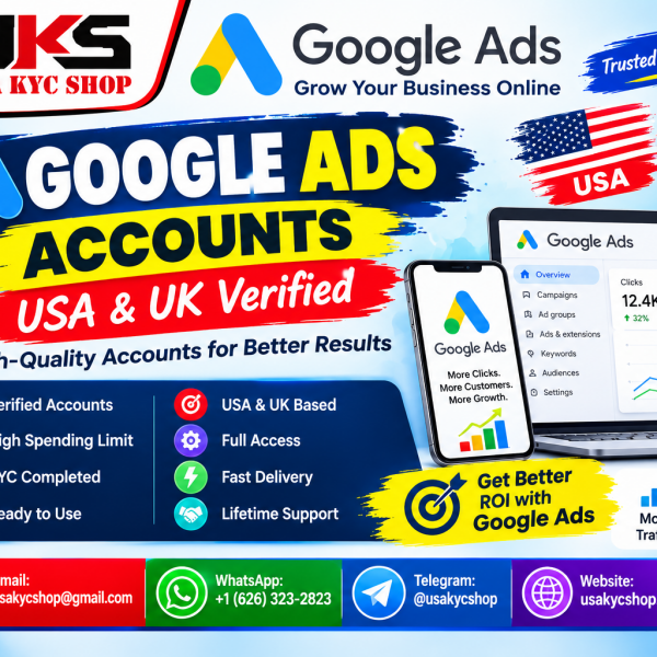 The Definitive Guide to Buying a Google Ads Account In USA 2026