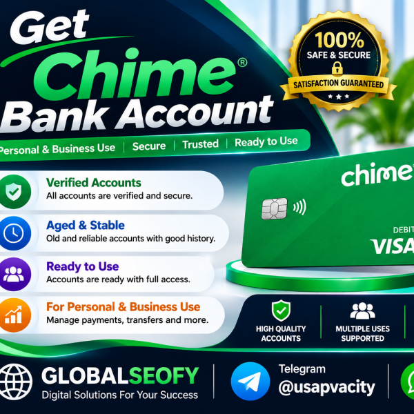 Buy Trusted Chime Accounts