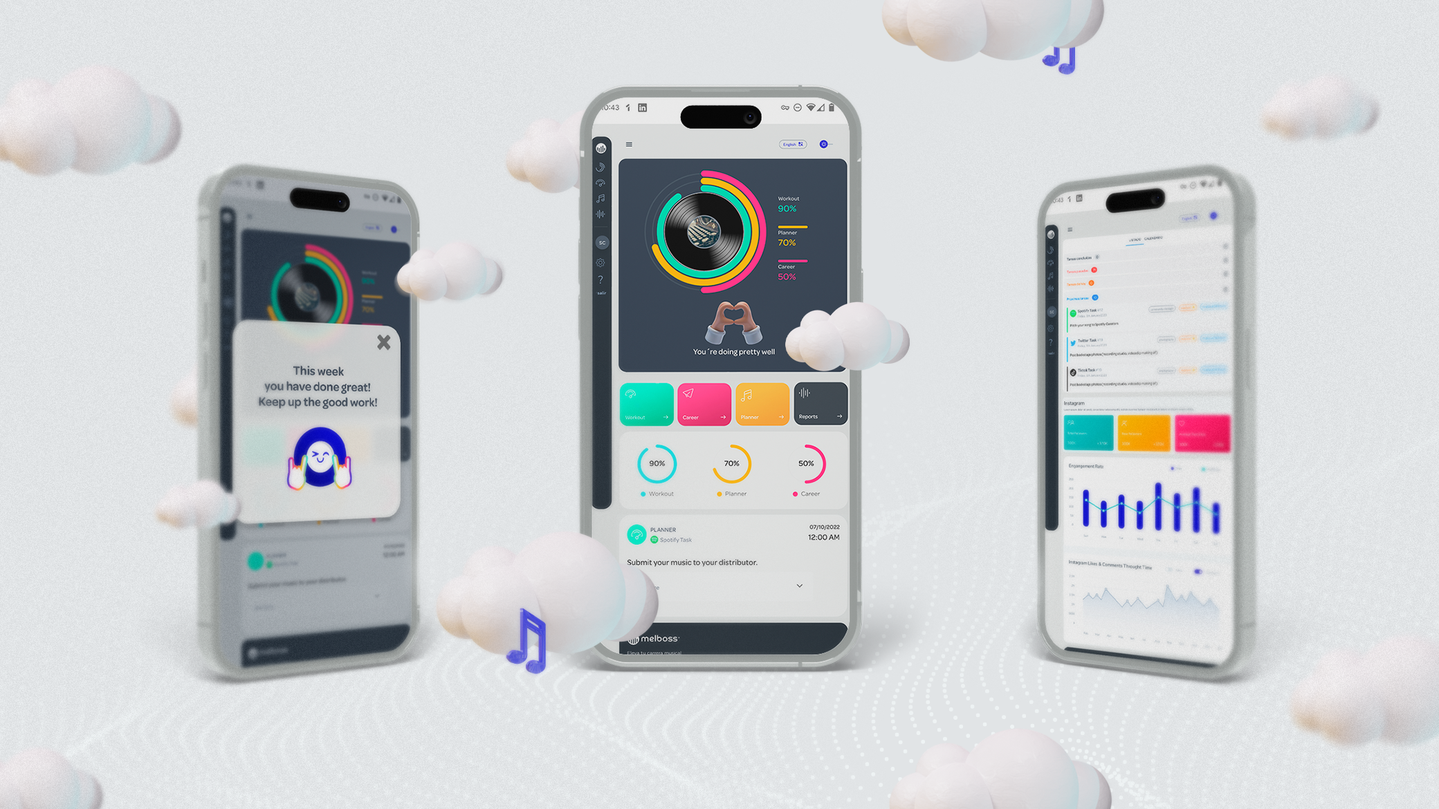 Coinvierte en Melboss Music junto a BINVESTER